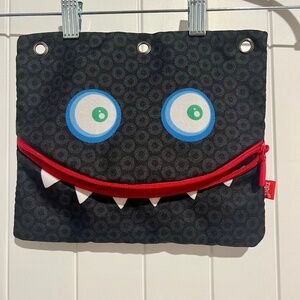 Monster zipper pouch.